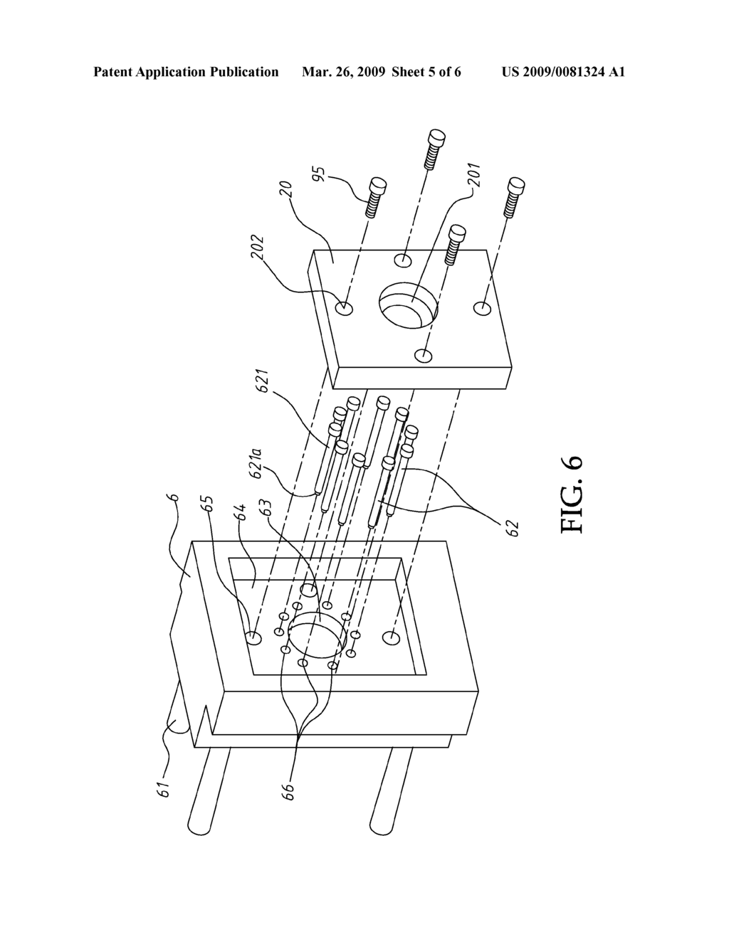 TRI-PLATE INJECTION DIE WITH CHANGEABLE MALE AND FEMALE DIE CORES - diagram, schematic, and image 06