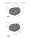 AERATED CONFECTIONS CONTAINING NONHYDRATED STARCH AND METHODS OF PREPARATION diagram and image