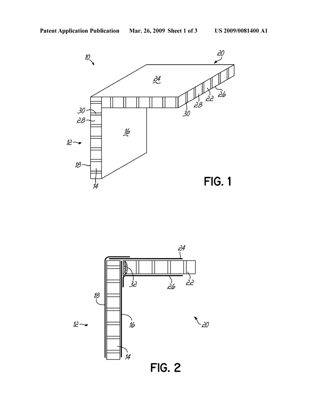 Sandwich Component Assembly with An L-Shaped Or T-Shaped Element, And Method For Production Of Such Assemblies - diagram, schematic, and image 02