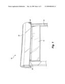 Bucking chute safety pad diagram and image