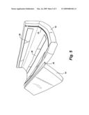 Bucking chute safety pad diagram and image