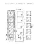 Photolithographic method and mask devices utilized for multiple exposures in the field of a feature diagram and image