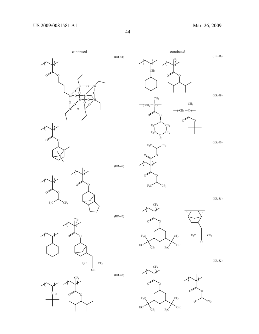 POSITIVE PHOTOSENSITIVE COMPOSITION AND A PATTERN-FORMING METHOD USING THE SAME - diagram, schematic, and image 46