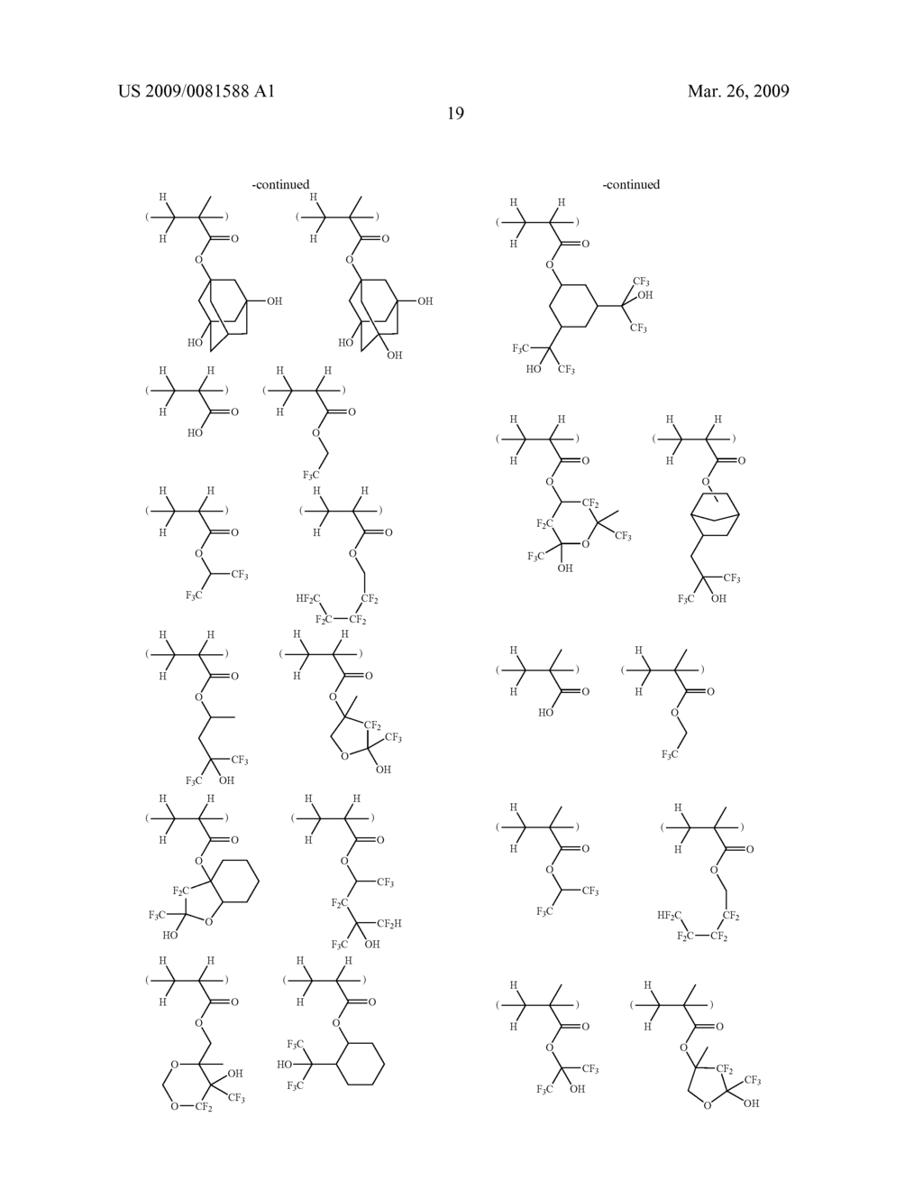 RESIST COMPOSITION AND PATTERNING PROCESS - diagram, schematic, and image 20