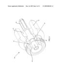 COAXIAL CABLE CONNECTOR AND METHOD OF USE THEREOF diagram and image