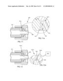 COAXIAL CABLE CONNECTOR AND METHOD OF USE THEREOF diagram and image