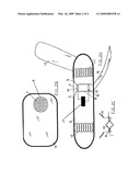 Car interior odor air ventilation system diagram and image