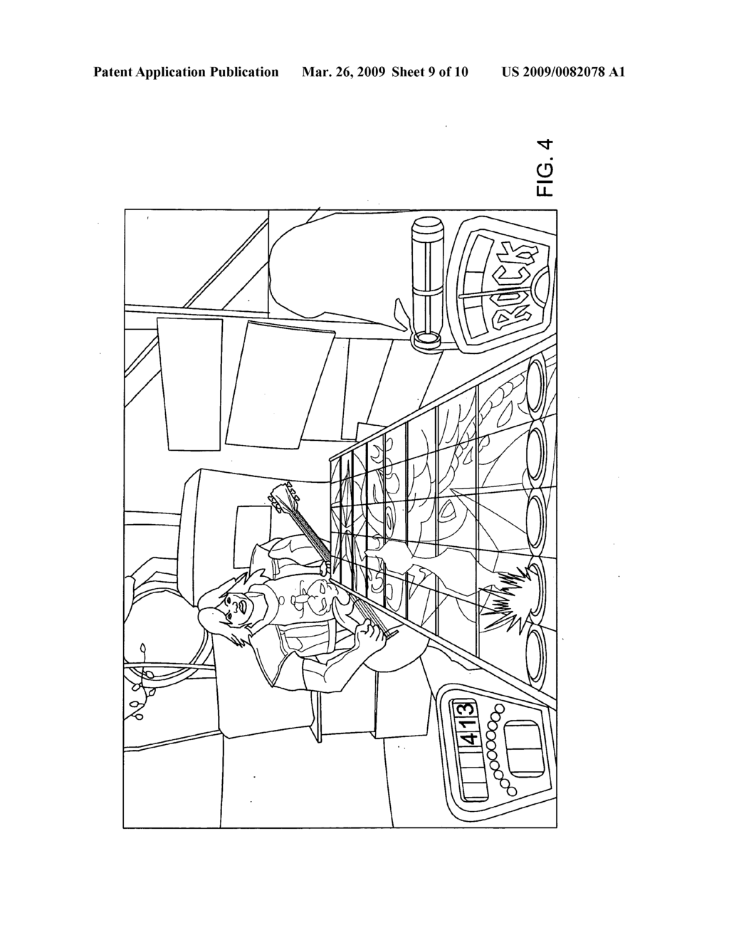 GAME CONTROLLER SIMULATING A MUSICAL INSTRUMENT - diagram, schematic, and image 10