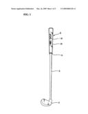 Grip for golf club diagram and image