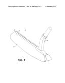 PUTTER WITH VIBRATION ISOLATION diagram and image