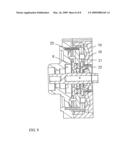 CONTINUOUSLY VARIABLE GEAR TRANSMISSION diagram and image