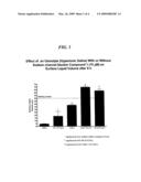 METHODS OF ENHANCING MUCOSAL HYDRATION AND MUCOSAL CLEARANCE BY TREATMENT WITH SODIUM CHANNEL BLOCKERS AND OSMOLYTES diagram and image