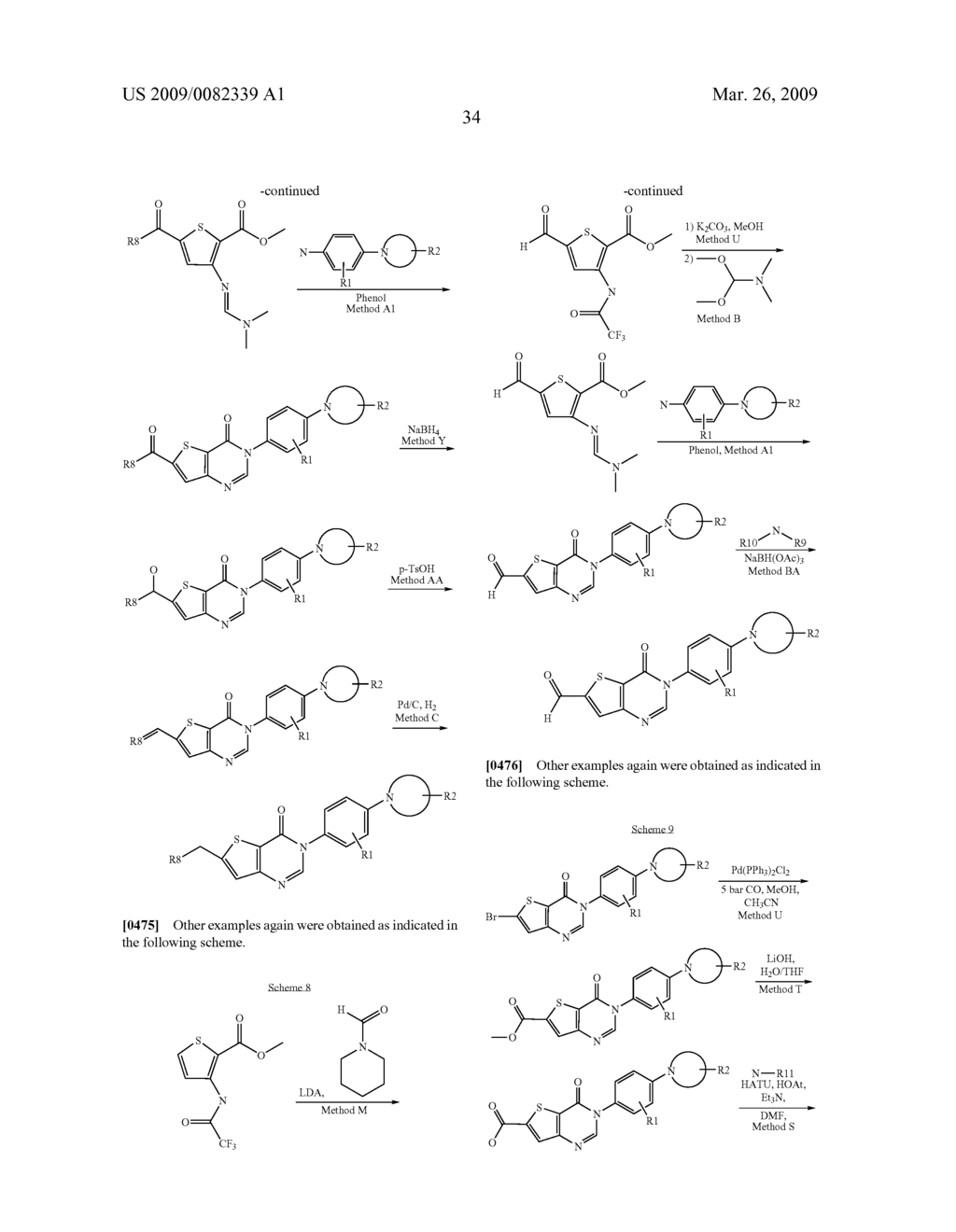 NOVEL AZACYCLYL-SUBSTITUTED ARYLTHIENOPYRIMIDINONES, PROCESS FOR THEIR PREPARATION AND THEIR USE AS MEDICAMENTS - diagram, schematic, and image 35