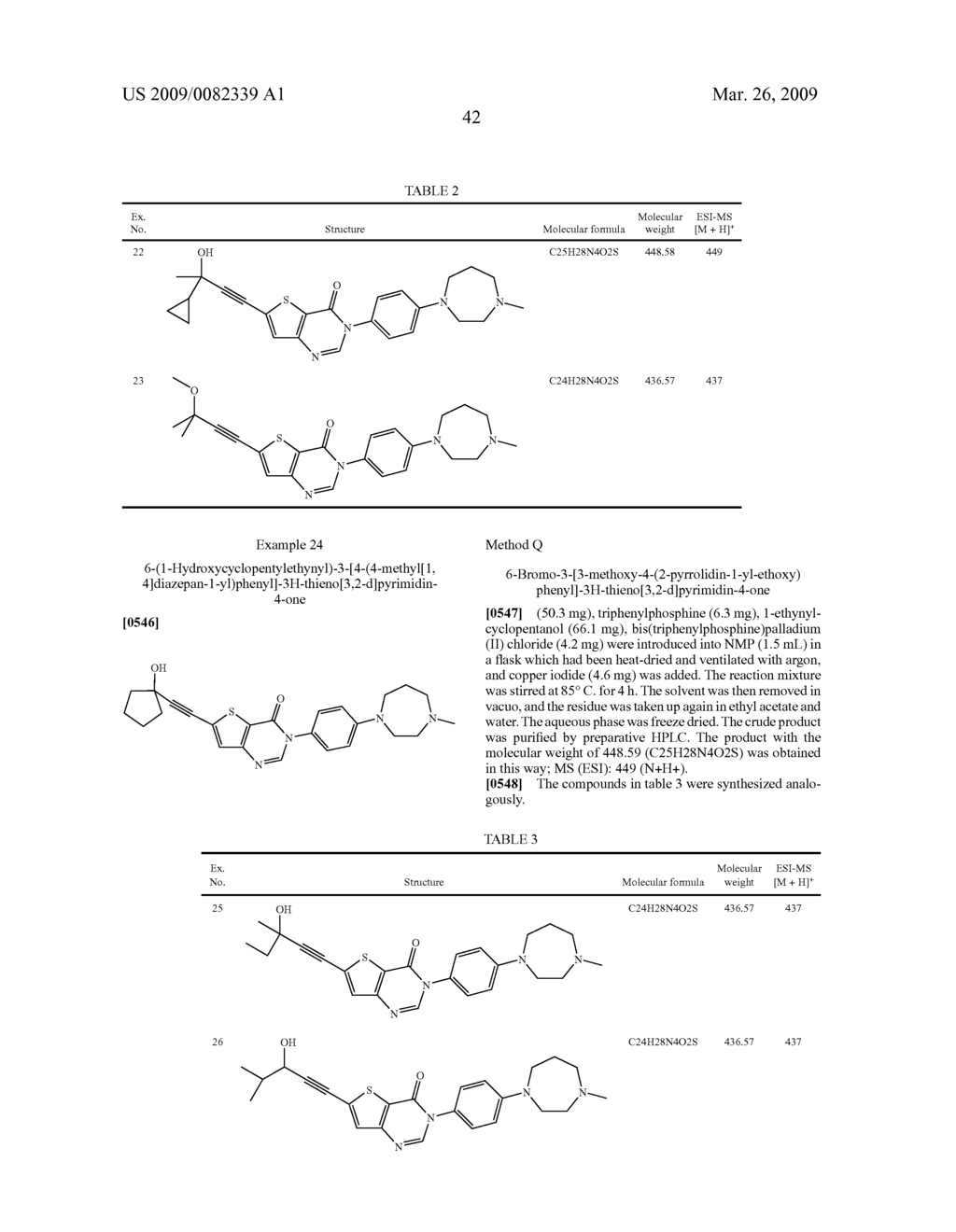 NOVEL AZACYCLYL-SUBSTITUTED ARYLTHIENOPYRIMIDINONES, PROCESS FOR THEIR PREPARATION AND THEIR USE AS MEDICAMENTS - diagram, schematic, and image 43