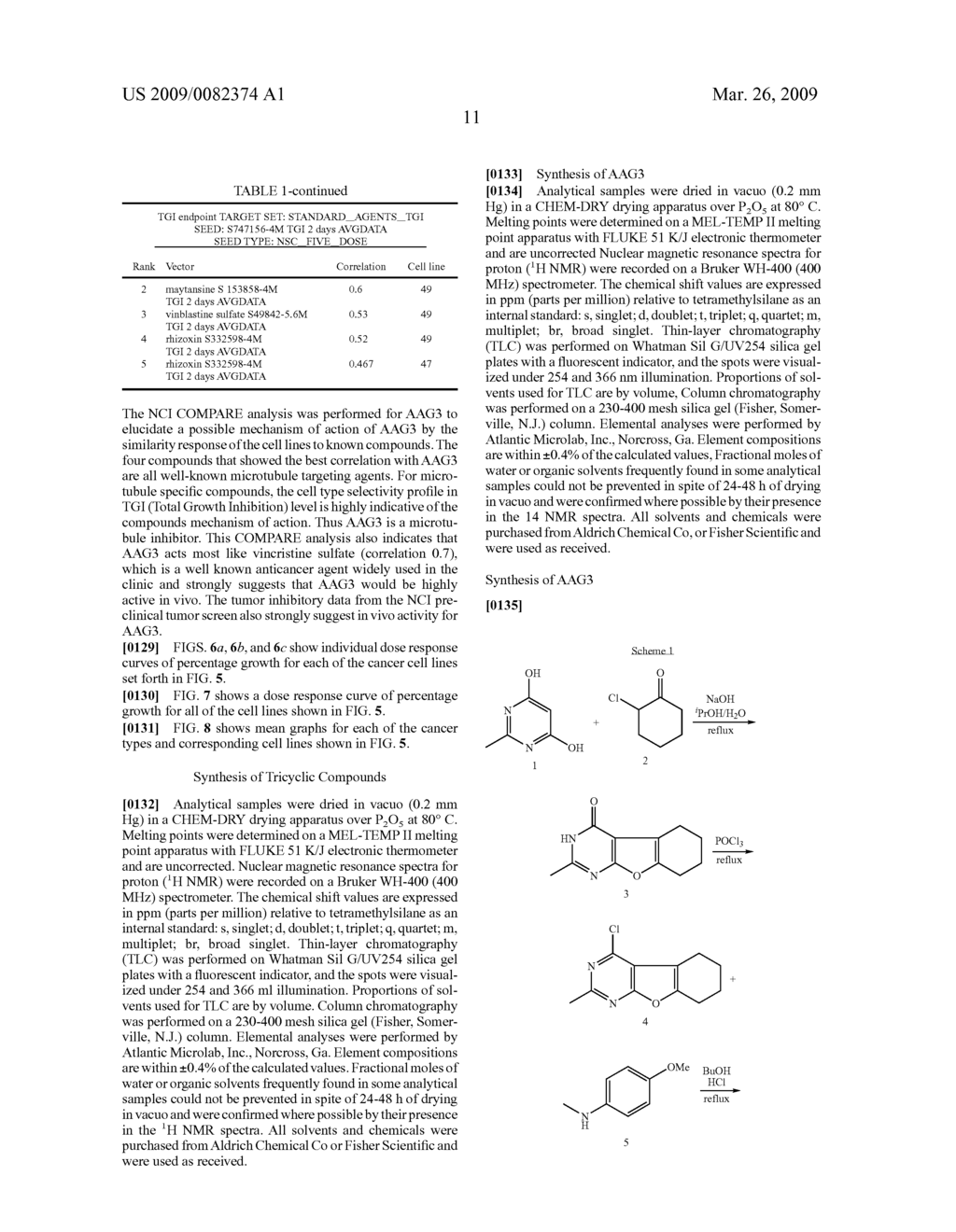 TRICYCLIC COMPOUNDS HAVING ANTIMITOTIC AND/OR ANTITUMOR ACTIVITY AND METHODS OF USE THEREOF - diagram, schematic, and image 23