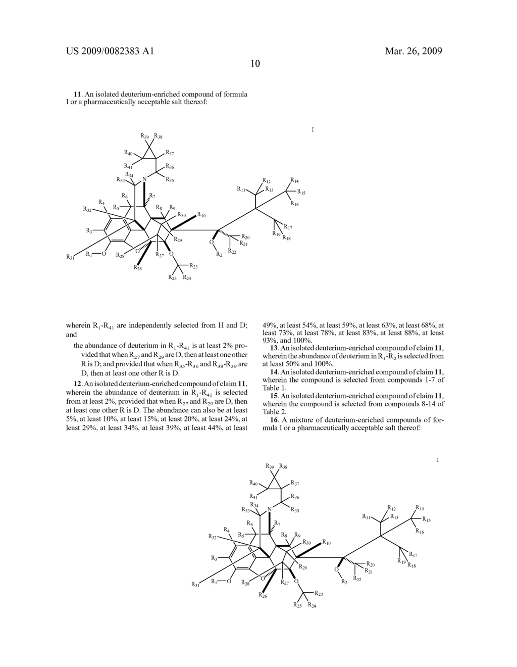 DEUTERIUM-ENRICHED BUPRENORPHINE - diagram, schematic, and image 11