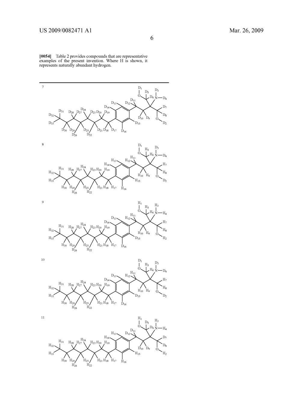 DEUTERIUM-ENRICHED FINGOLIMOD - diagram, schematic, and image 07