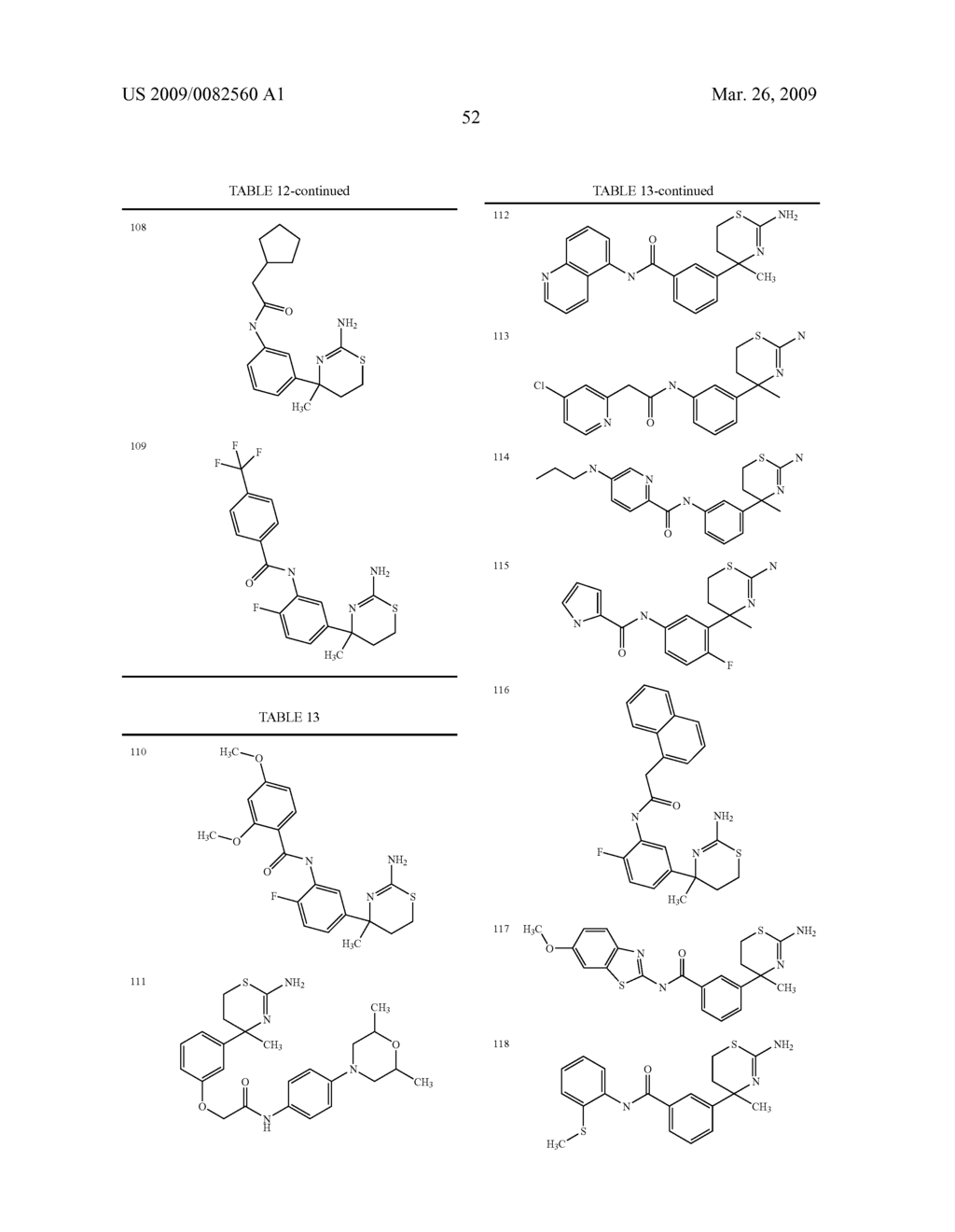 AMINODIHYDROTHIAZINE DERIVATIVES - diagram, schematic, and image 53