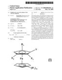 Ferrocenyl ligands, production and use thereof diagram and image