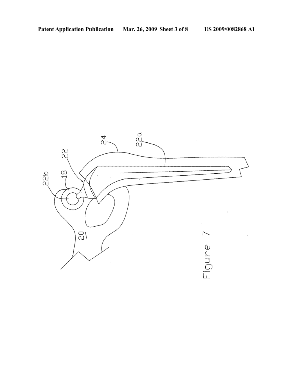 Prosthesis for restoring motion in an appendage or spinal joint and an intervertebral spacer - diagram, schematic, and image 04