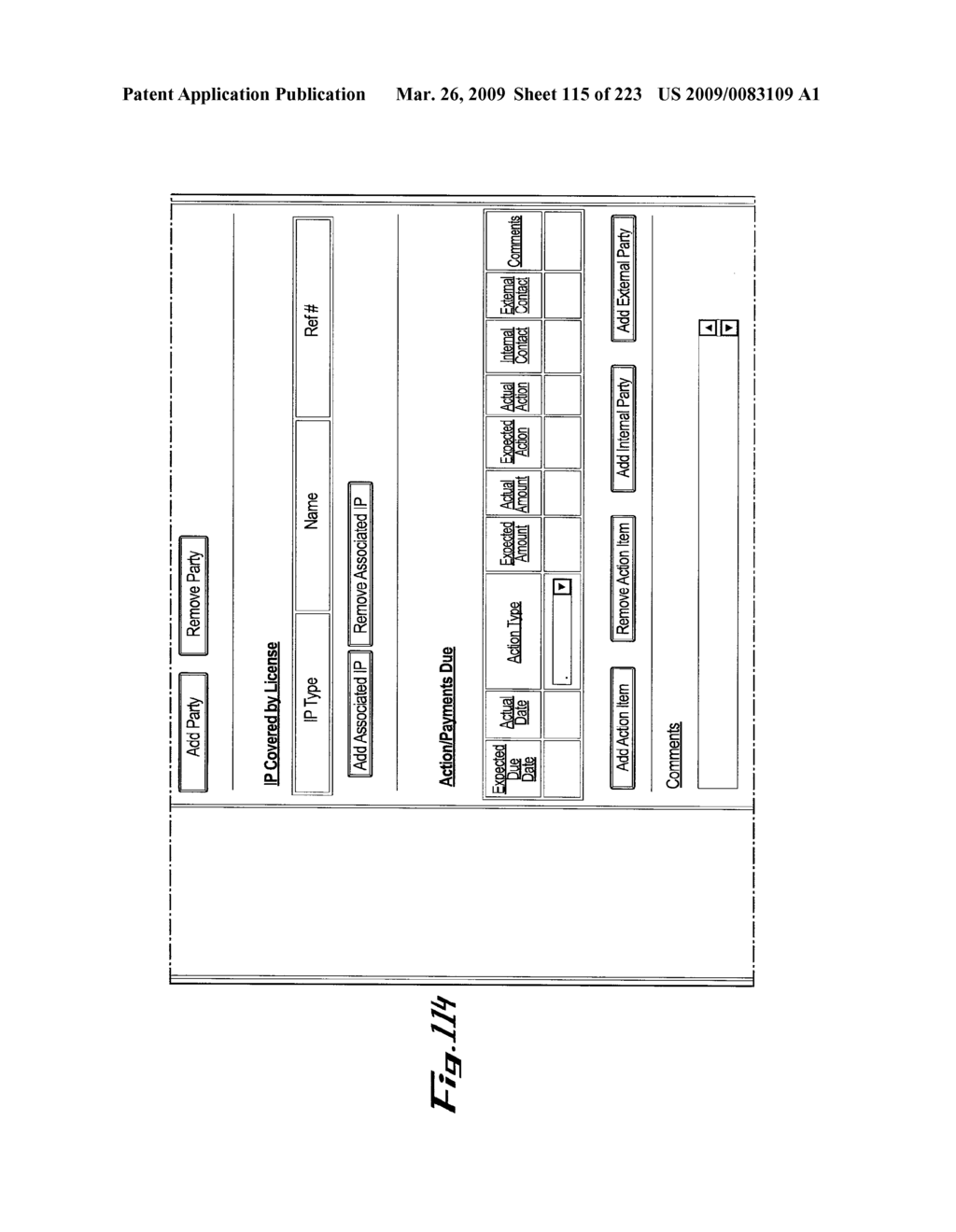 SYSTEM AND METHOD FOR SELECTING AND PROTECTING INTELLECTUAL PROPERTY ASSETS - diagram, schematic, and image 116