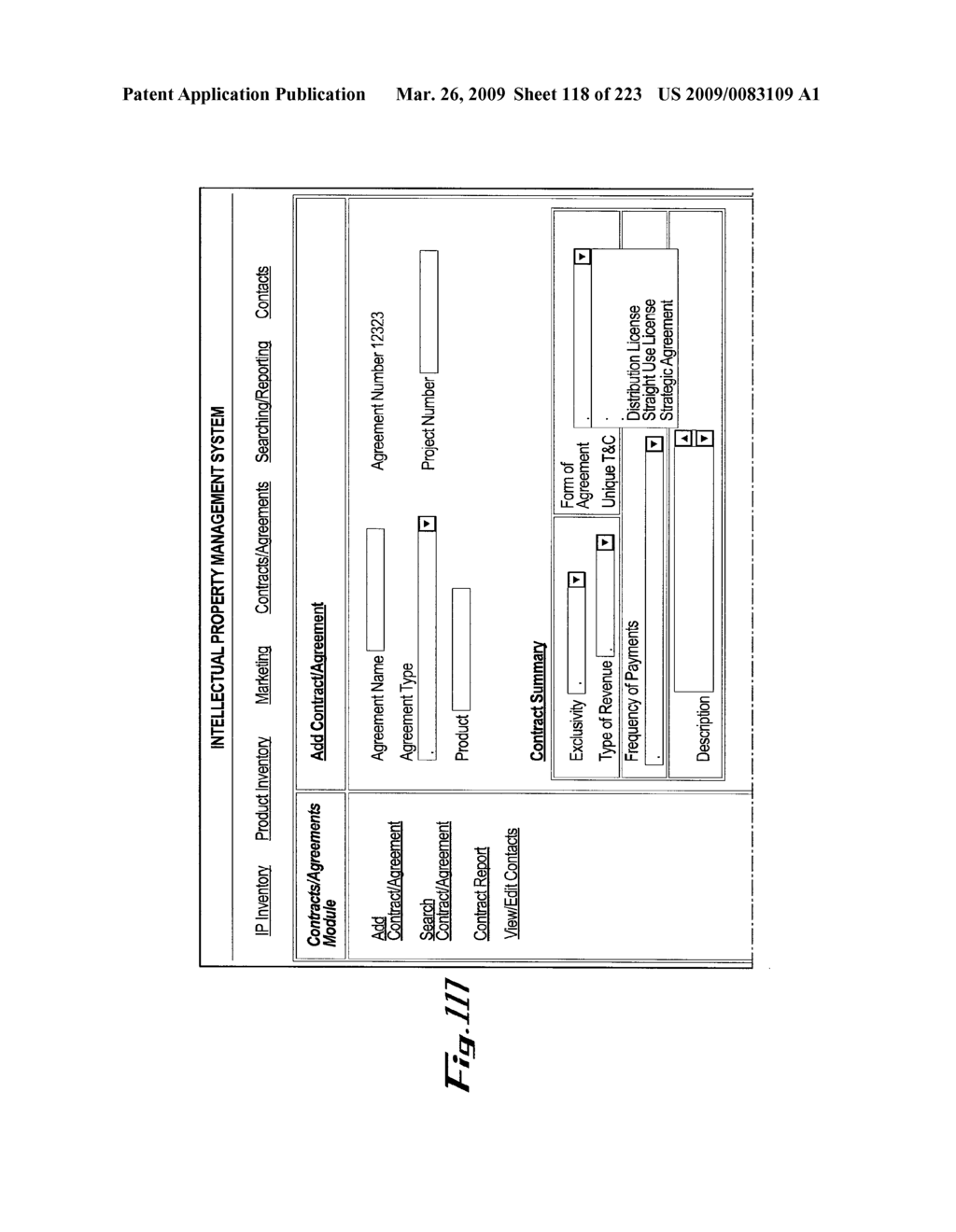 SYSTEM AND METHOD FOR SELECTING AND PROTECTING INTELLECTUAL PROPERTY ASSETS - diagram, schematic, and image 119