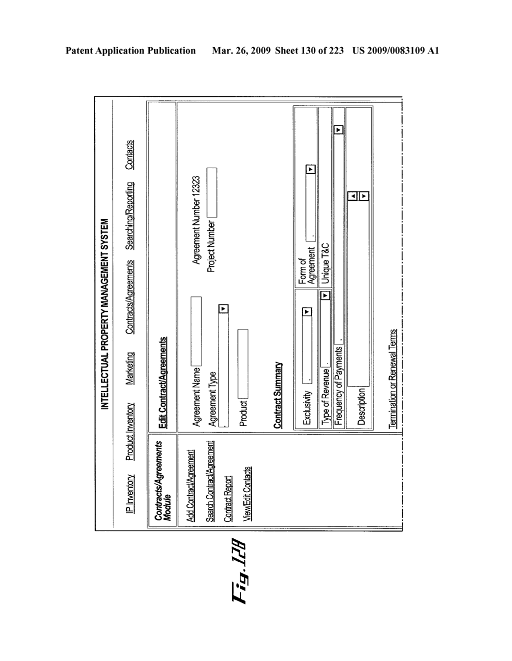 SYSTEM AND METHOD FOR SELECTING AND PROTECTING INTELLECTUAL PROPERTY ASSETS - diagram, schematic, and image 131