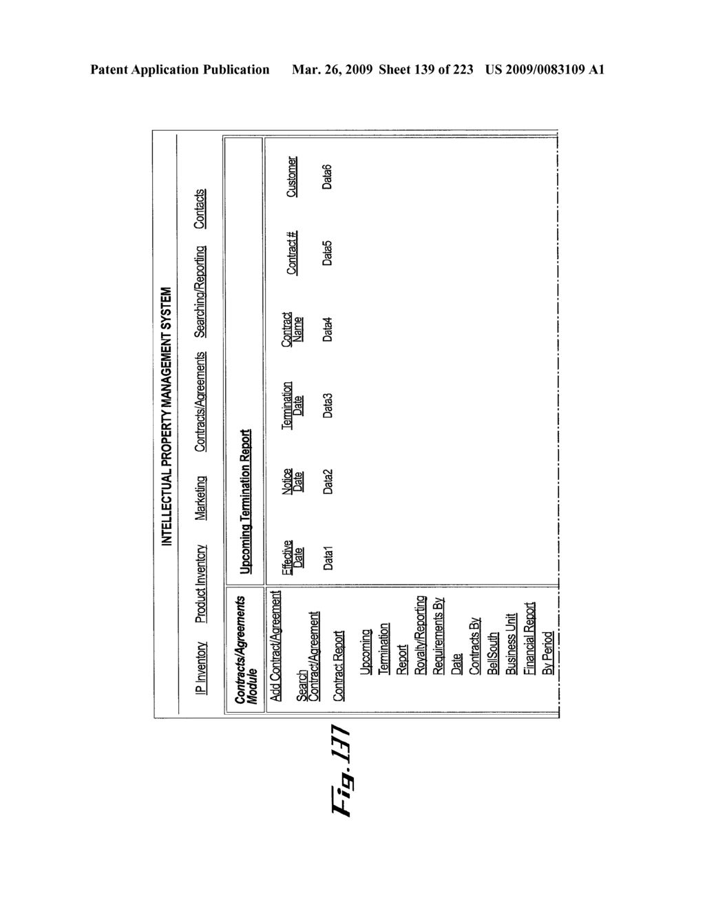 SYSTEM AND METHOD FOR SELECTING AND PROTECTING INTELLECTUAL PROPERTY ASSETS - diagram, schematic, and image 140