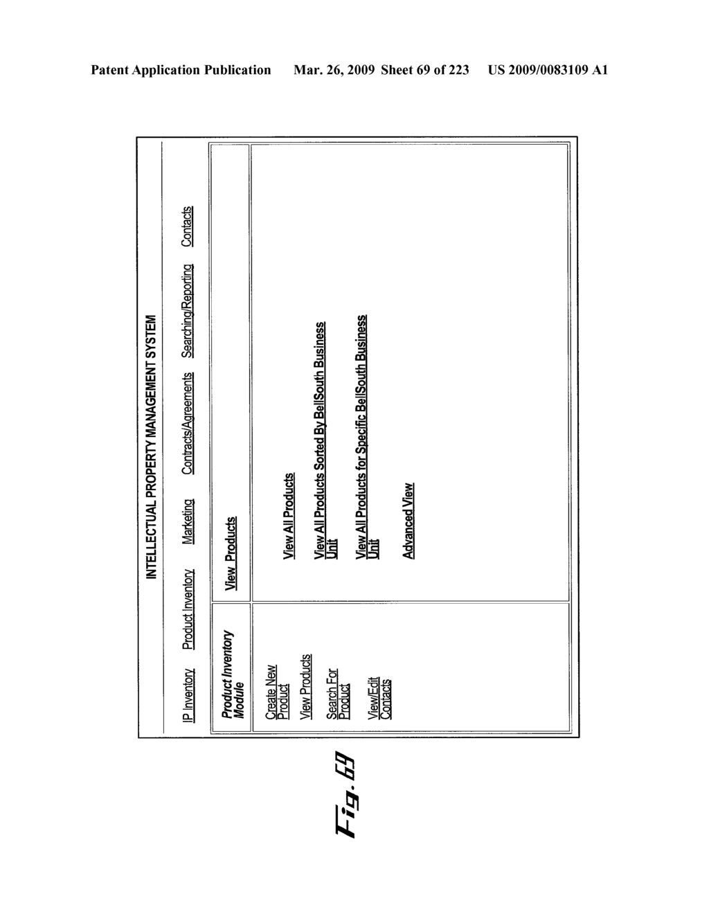 SYSTEM AND METHOD FOR SELECTING AND PROTECTING INTELLECTUAL PROPERTY ASSETS - diagram, schematic, and image 70