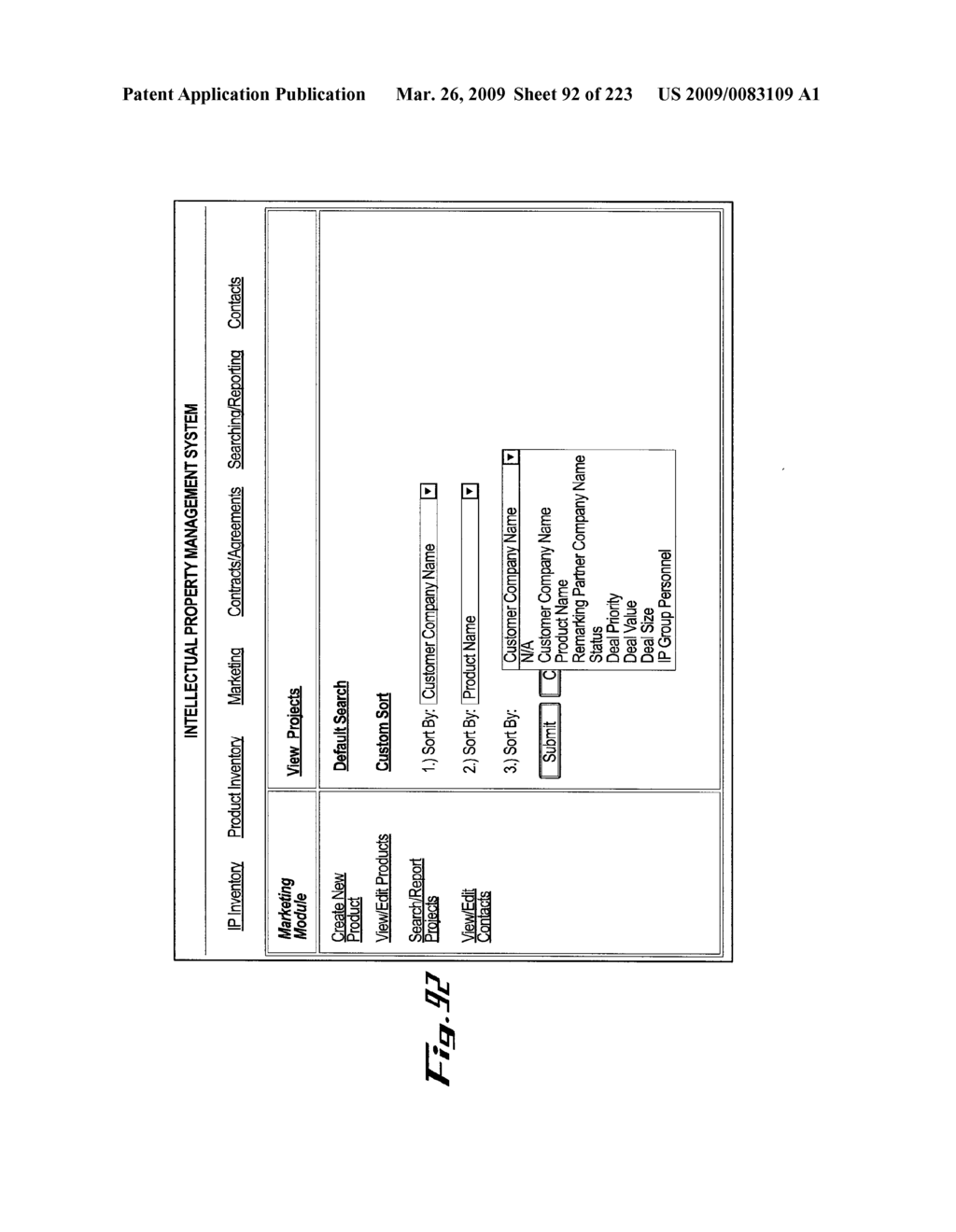 SYSTEM AND METHOD FOR SELECTING AND PROTECTING INTELLECTUAL PROPERTY ASSETS - diagram, schematic, and image 93