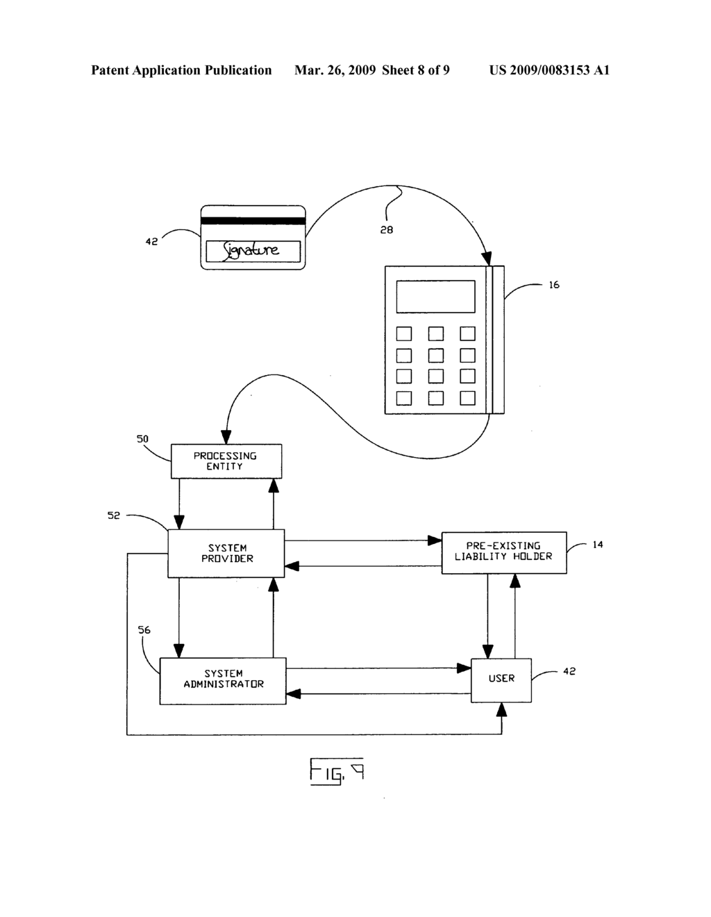 Pre-existing liability payment and reward system and method of use - diagram, schematic, and image 09