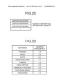 APPARATUS AND METHOD FOR SUPPORTING INFORMATION SEARCHES diagram and image