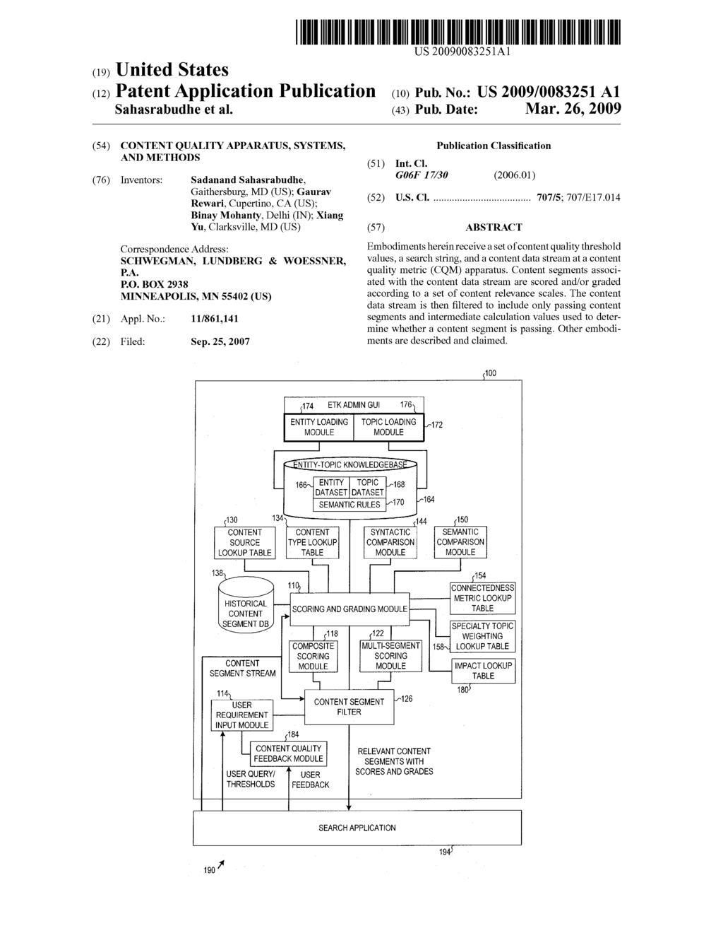 CONTENT QUALITY APPARATUS, SYSTEMS, AND METHODS - diagram, schematic, and image 01