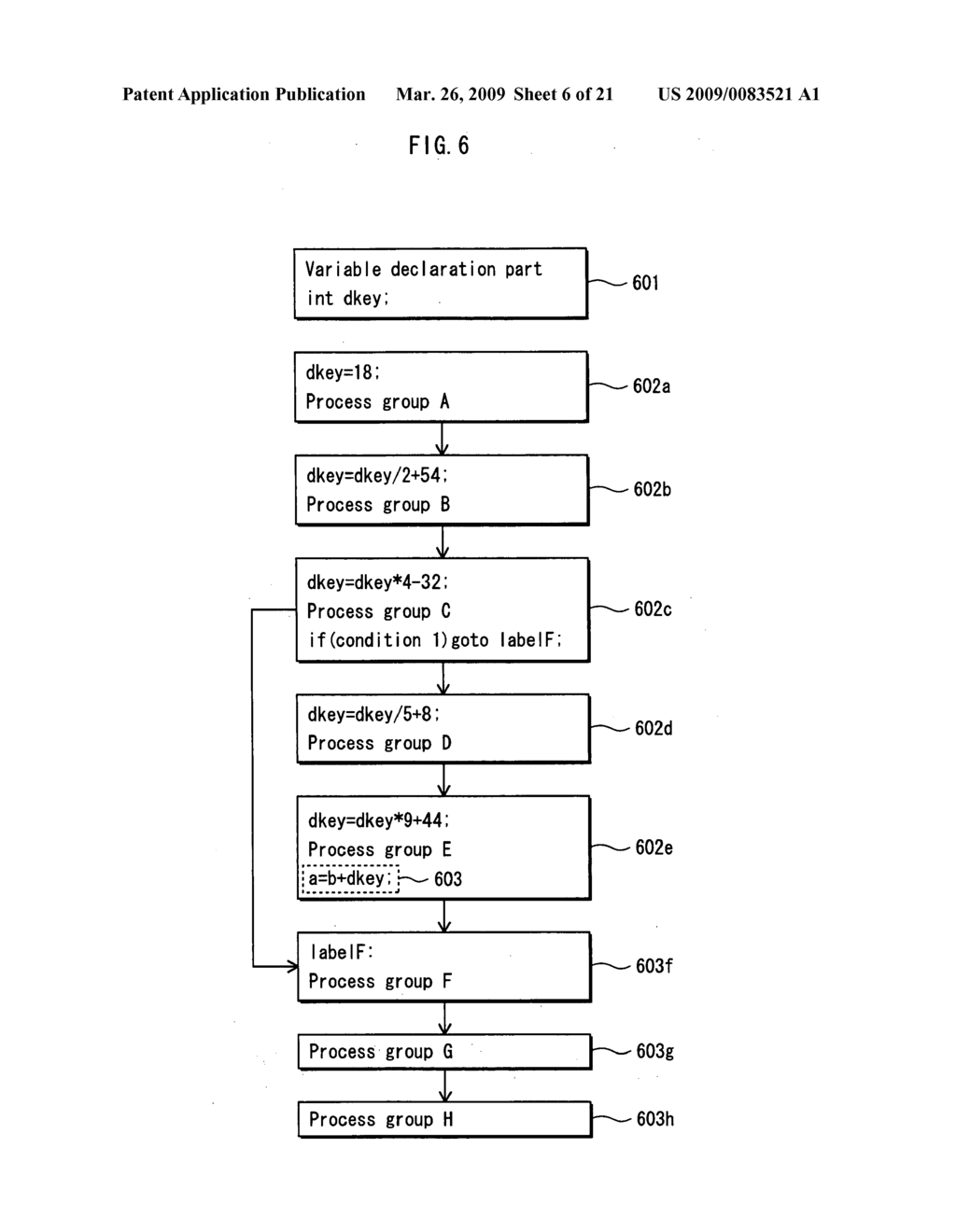 Program illegiblizing device and method - diagram, schematic, and image 07