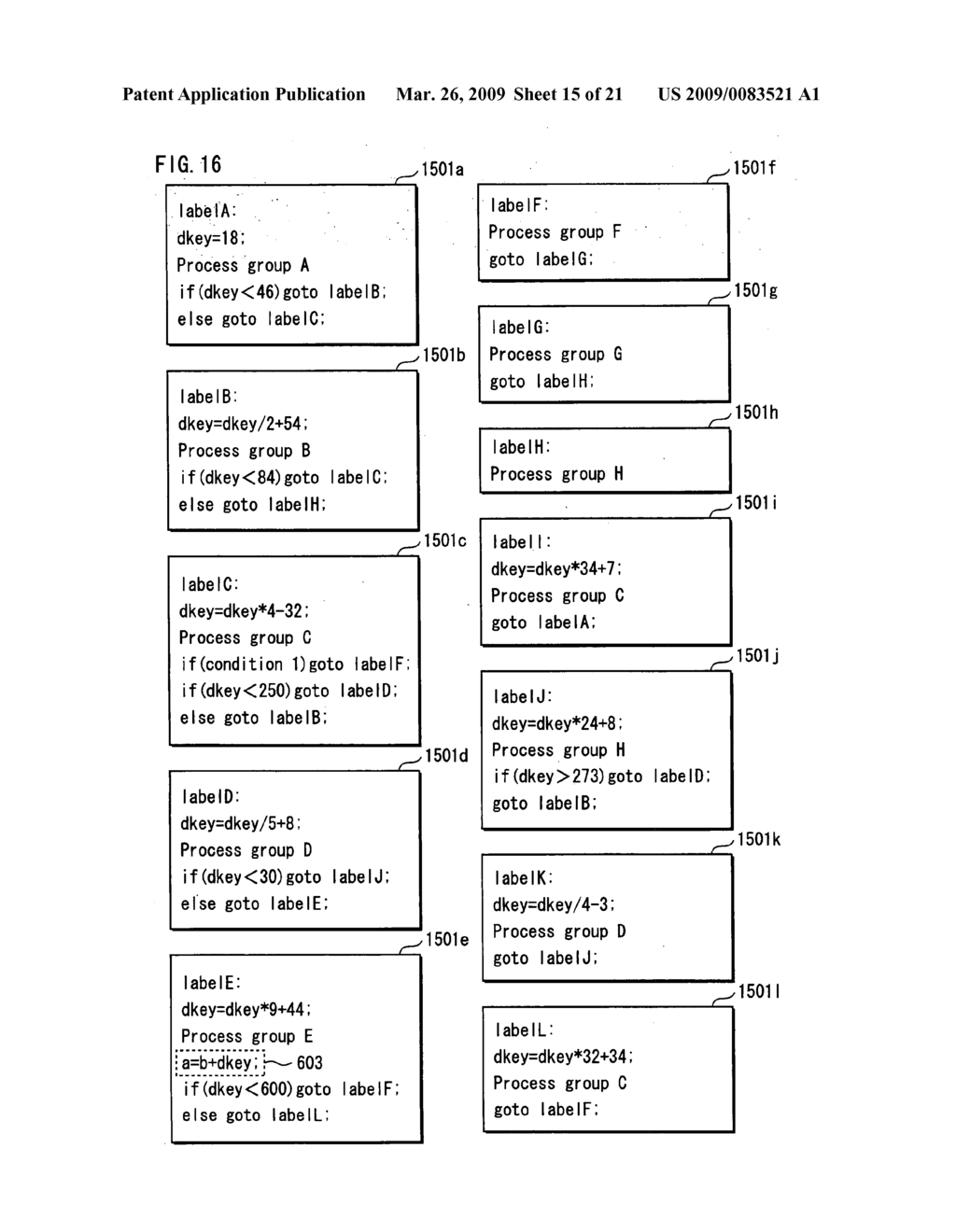 Program illegiblizing device and method - diagram, schematic, and image 16