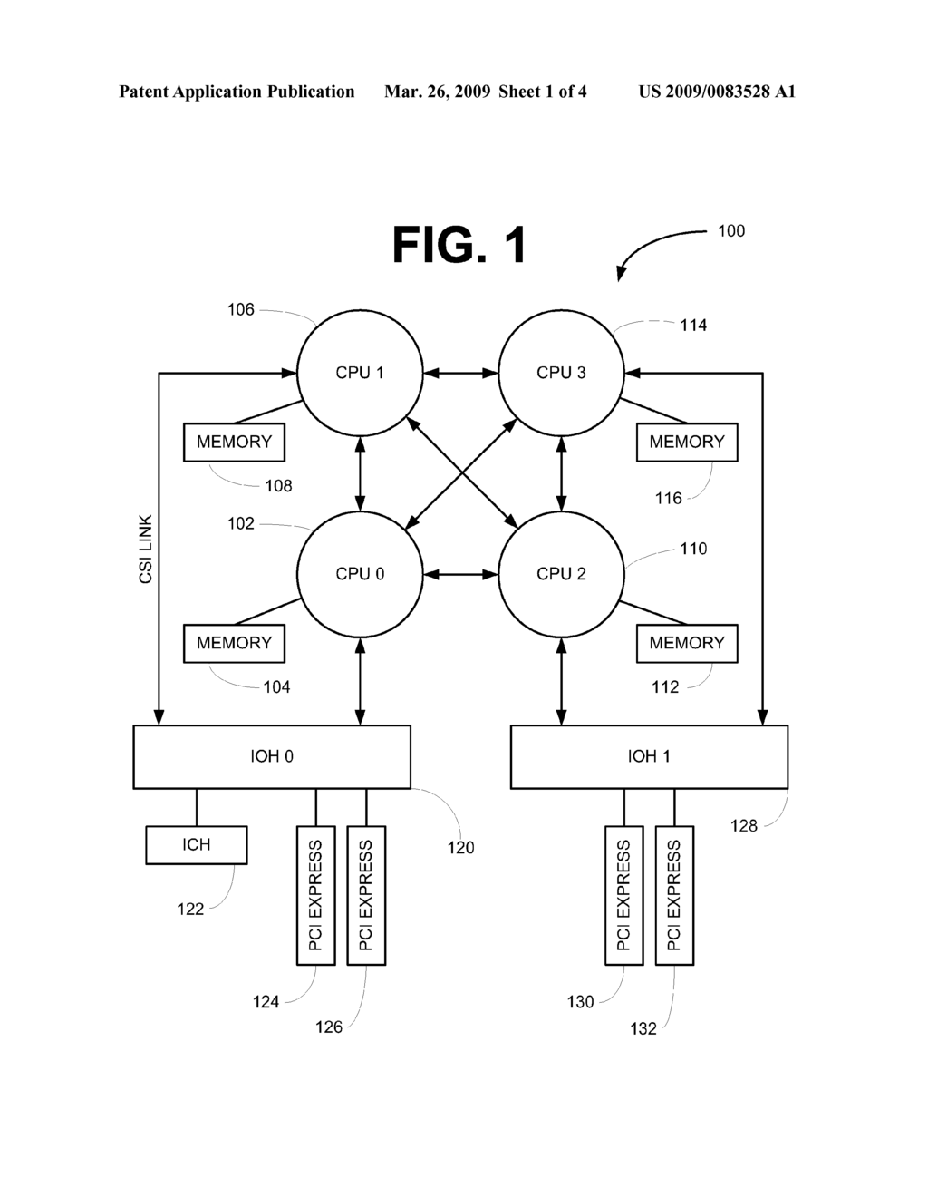 SYSTEM INFORMATION SYNCHRONIZATION IN A LINKS-BASED MULTI-PROCESSOR SYSTEM - diagram, schematic, and image 02