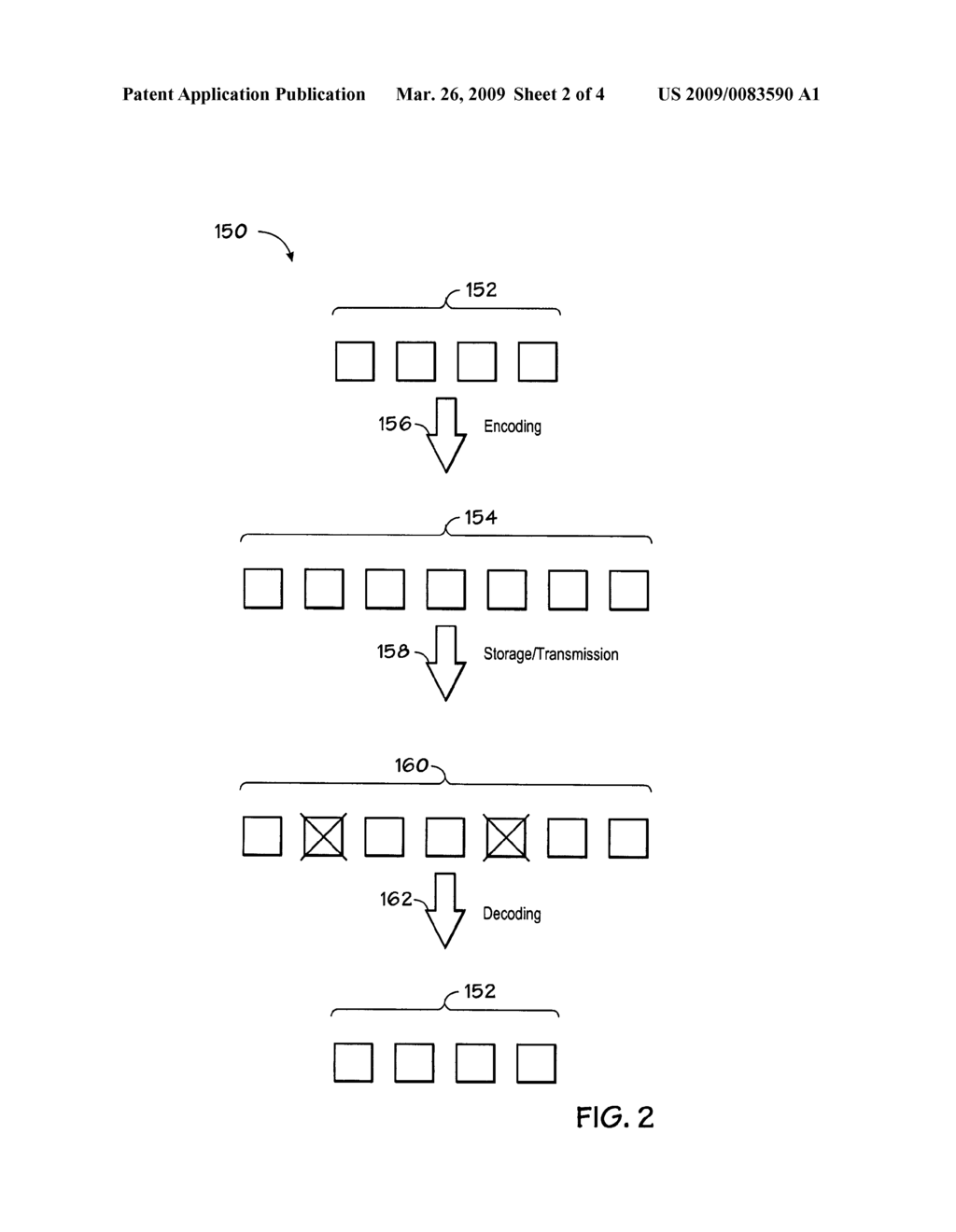 System and method for determining the fault-tolerance of an erasure code - diagram, schematic, and image 03
