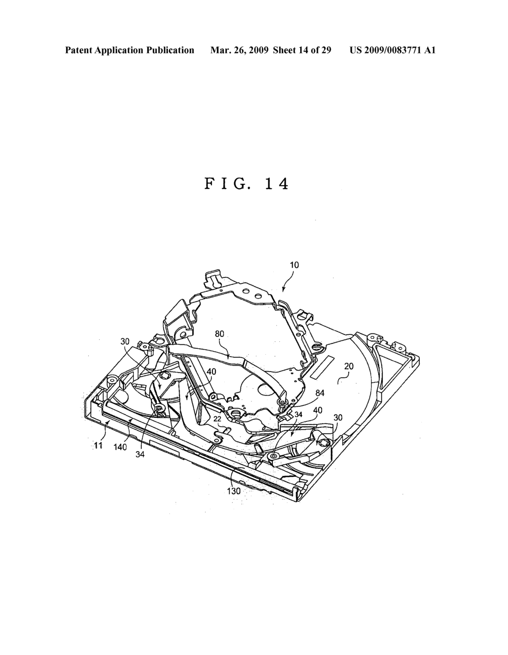 Loading mechanism and disc player using the loading mechanism - diagram, schematic, and image 15