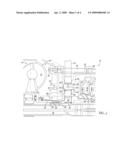 Vehicle Powertrain Having Live Power Take-Off diagram and image