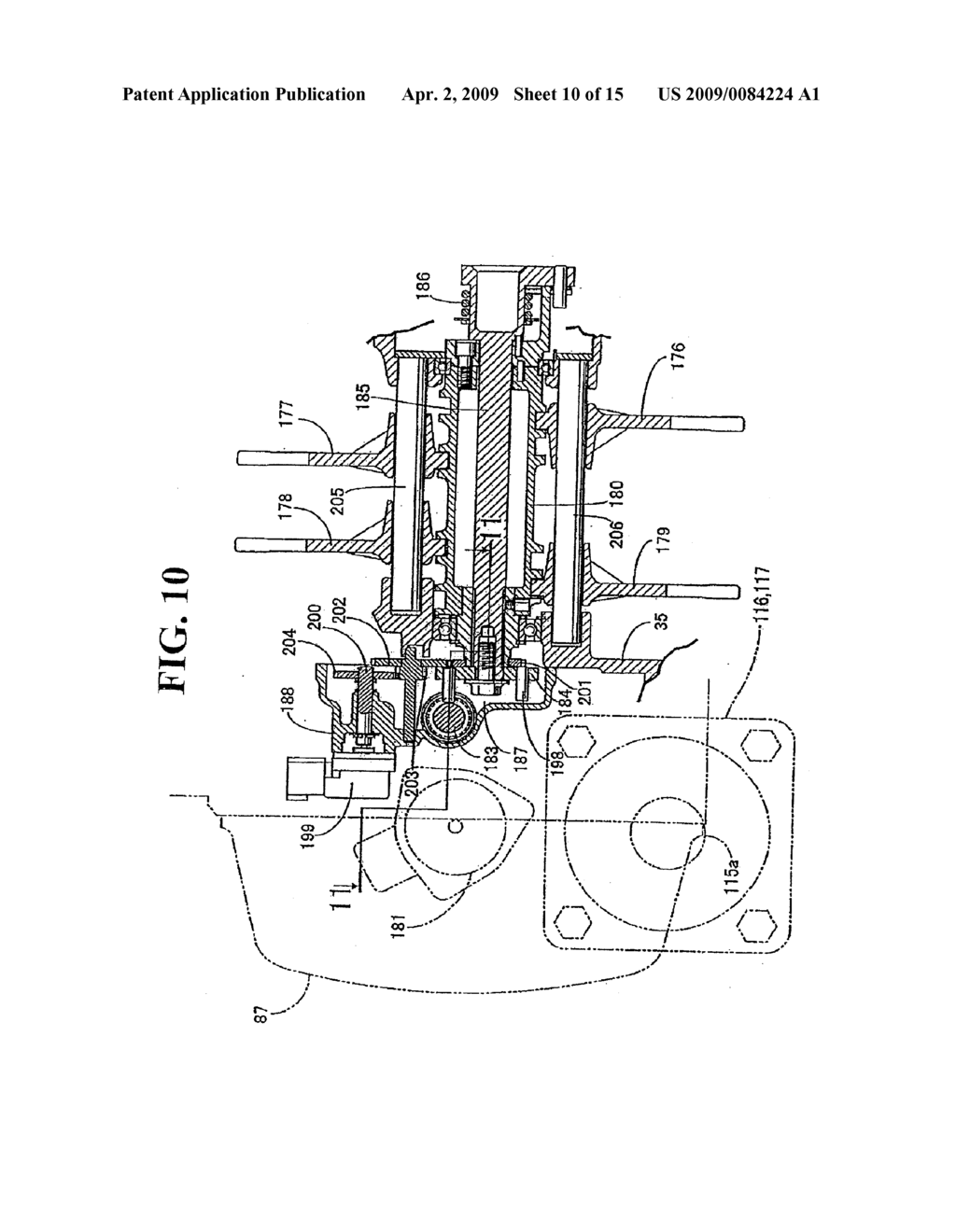 STRUCTURE FOR DISPOSING SHIFT ACTUATOR IN POWER UNIT FOR SADDLE-RIDE VEHICLE - diagram, schematic, and image 11