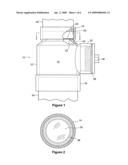 FITTING WITH INTEGRAL TEST MEMBRANE diagram and image