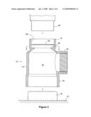 FITTING WITH INTEGRAL TEST MEMBRANE diagram and image