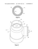 FITTING WITH INTEGRAL TEST MEMBRANE diagram and image