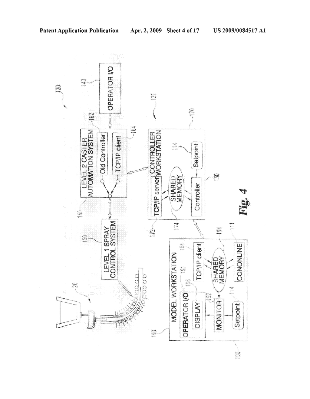 Cooling control system for continuous casting of metal - diagram, schematic, and image 05