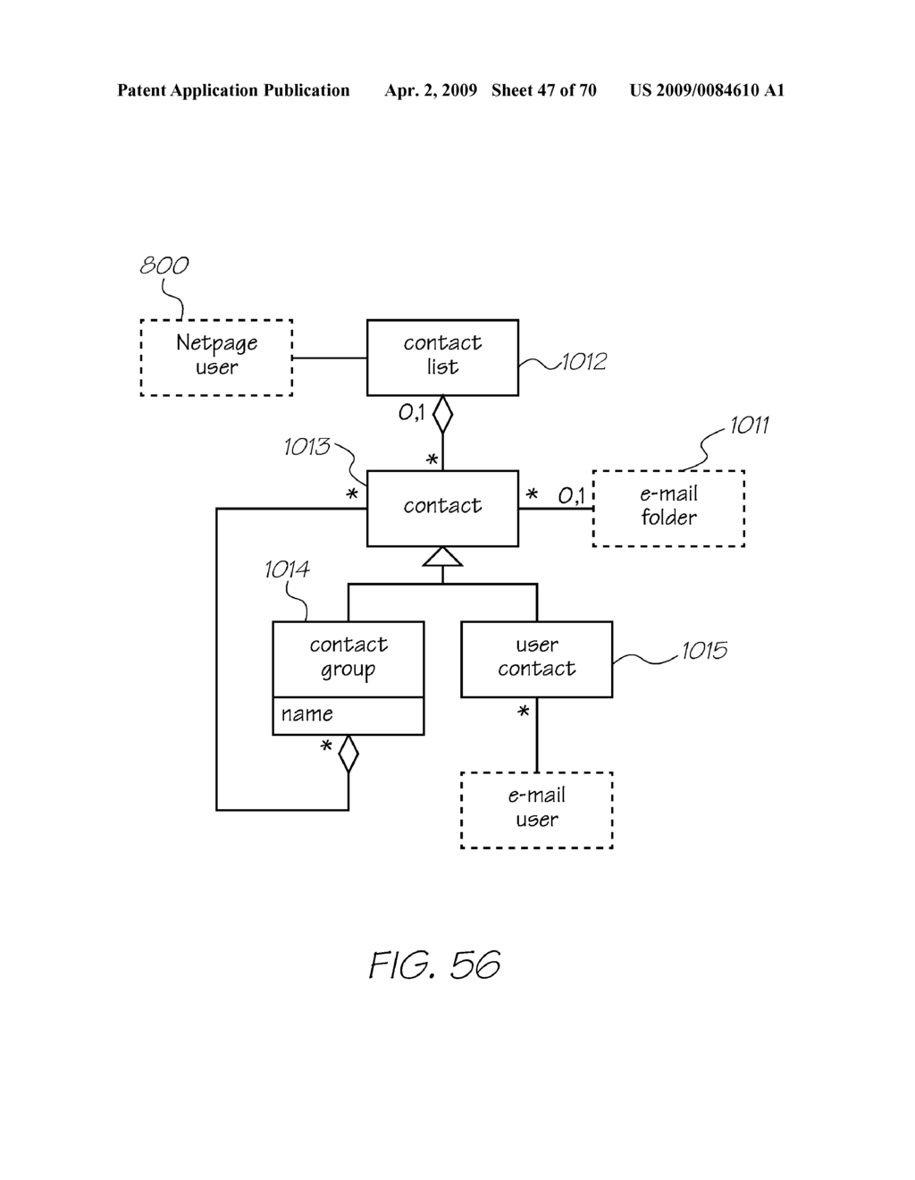 SYSTEM FOR ELECTRONIC TRANSMISSION OF HANDWRITTEN INFORMATION - diagram, schematic, and image 48