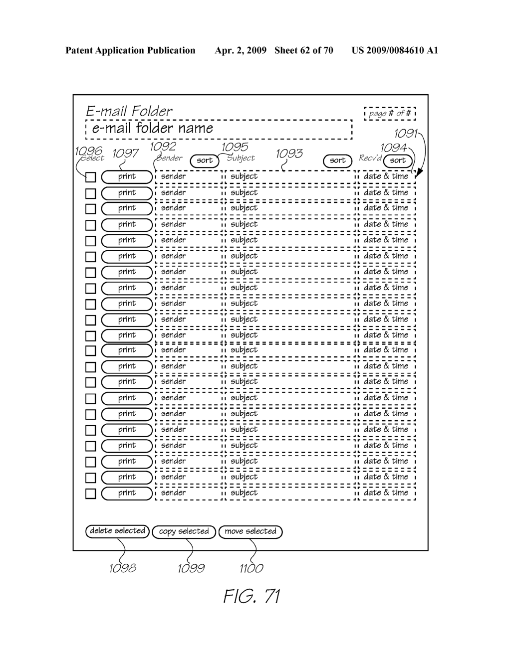 SYSTEM FOR ELECTRONIC TRANSMISSION OF HANDWRITTEN INFORMATION - diagram, schematic, and image 63