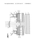 PROCESS AND APPARATUS FOR PRODUCING A SINGLE CRYSTAL OF SEMICONDUCTOR MATERIAL diagram and image