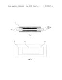 Heating-pressurizing zig for manufacturing 5-layer MEA diagram and image