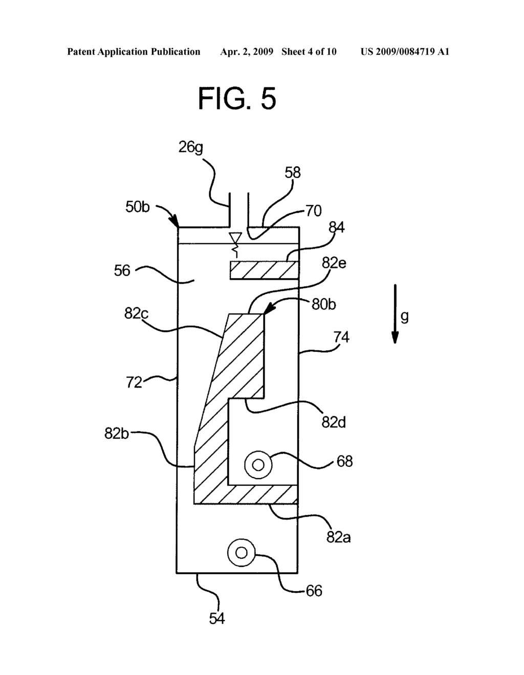 DIALYSIS SYSTEMS HAVING AIR SEPARATION CHAMBERS WITH INTERNAL STRUCTURES TO ENHANCE AIR REMOVAL - diagram, schematic, and image 05