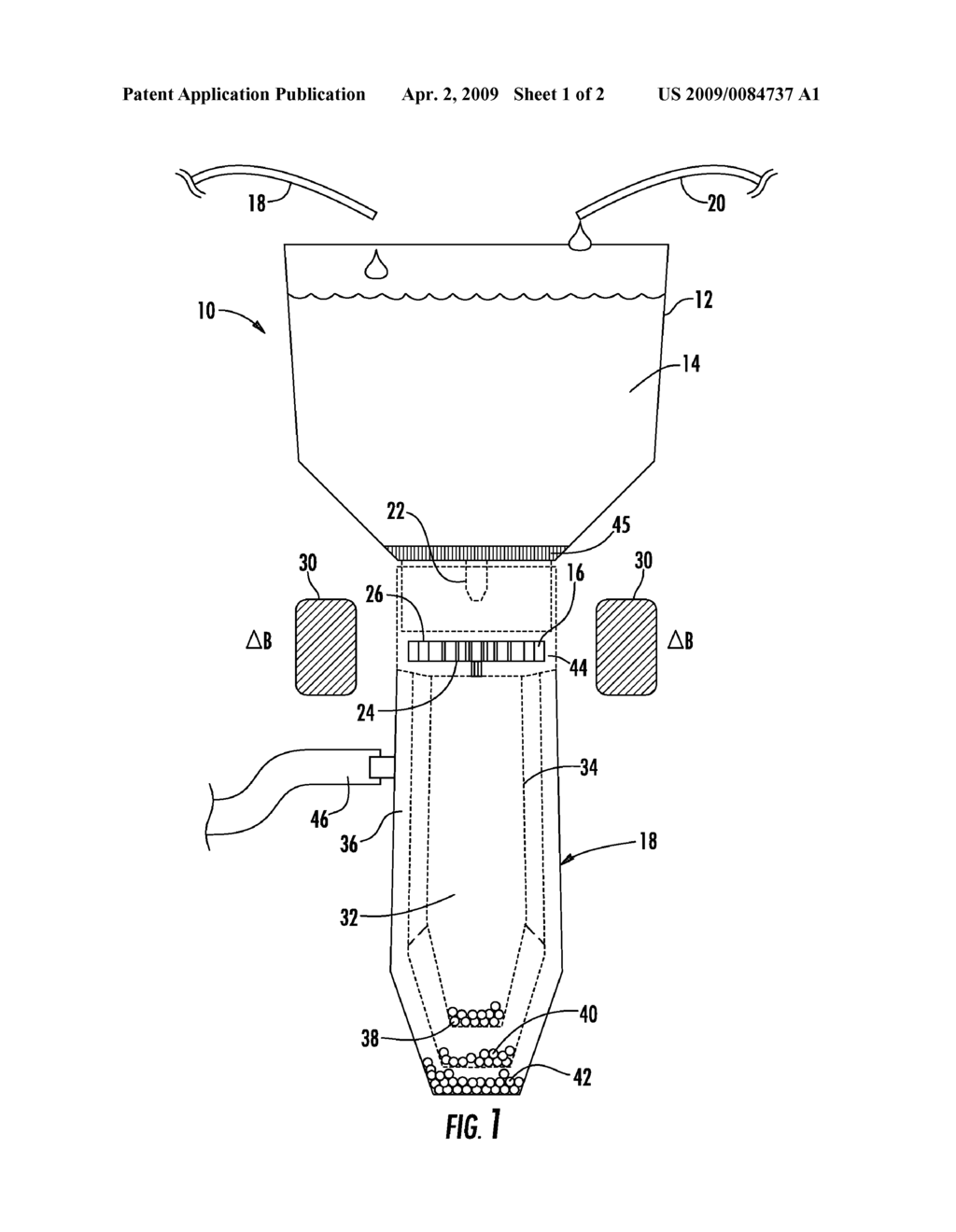 APPARATUS AND METHOD FOR SEPARATING PARTICLES WITHIN A SPECIMEN - diagram, schematic, and image 02